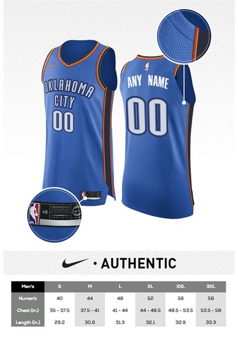 what size nba jersey